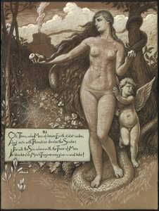 (Illustration für Rubáiyát von Omar Khayyám) Am Anfang von Elihu Vedder