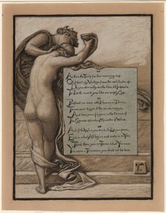(Illustration für Rubáiyát von Omar Khayyám) Der Becher der Liebe von Elihu Vedder