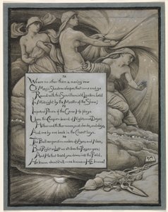 (Illustration für Rubáiyát von Omar Khayyám) Die Schicksale sammeln die Sterne von Elihu Vedder