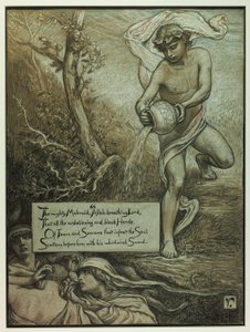 (Illustration für Rubáiyát von Omar Khayyám) Der mächtige Mahmud von Elihu Vedder