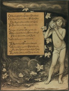 (Illustration für Rubáiyát von Omar Khayyám) Die Gegenwart hört die Stimmen der Vergangenheit von Elihu Vedder