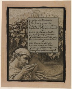 (Illustration für Rubáiyát von Omar Khayyám) Die Seele des Bechers von Elihu Vedder