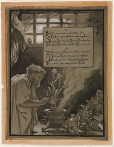 (Illustration für Rubáiyát von Omar Khayyám) Die vergebliche Jagd