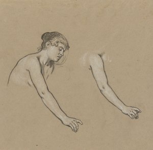 Studien für Figur des Winters