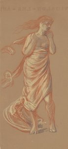 Studie für badende griechische Mädchen [recto], ca. 1872