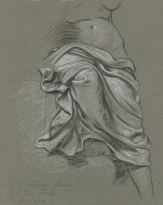 Studie für Die Schicksale sammeln die Sterne, 1884-1887