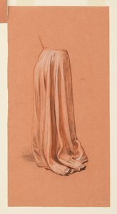 Studie für "Hochzeitsprozession" von Elihu Vedder