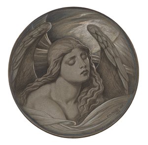 Studie von „Seele in Gefangenschaft“ von Elihu Vedder