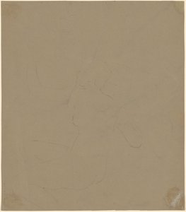 Studie eines weiblichen Aktes von Elihu Vedder