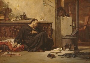 Der tote Alchemist, ca. 1868