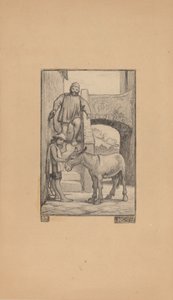 Der Sohn und der Esel, 1863 von Elihu Vedder