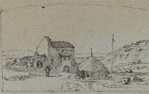 Toskana, ca. 1858 von Elihu Vedder