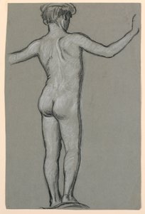 Figurenstudie für einen Brunnenentwurf