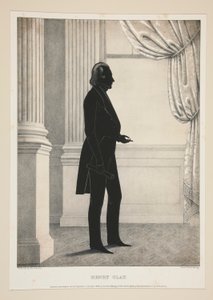 Henry Clay, aus einer Serie von 27 Porträts von Elijah C. Kellogg