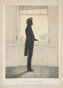 John Caldwell Calhoun, aus einer Serie von 27 Porträts von Elijah C. Kellogg