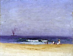 Am Strand von Elioth Gruner