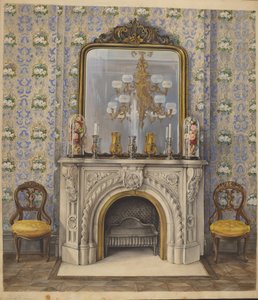 Teil eines Salons, ca. 1938 von Elisabeth Fulda