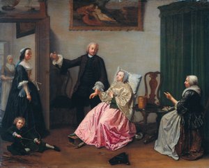 Arztbesuch von Elisabeth Geertruida Wassenbergh