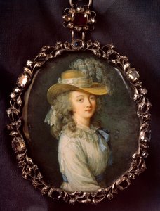 Porträt von Jeanne Becu, Gräfin du Barry (1743-1793) von Elisabeth Louise (after) Vigee Lebrun