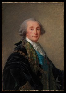 Alexandre Charles Emmanuel de Crussol-Florensac (1743-1815) von Elisabeth Louise Vigee Lebrun