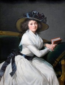 Porträt der Gräfin de la Chatre (Marie Charlotte Louise Perrette Aglae Bontemps) von Elisabeth Louise Vigee-Lebrun