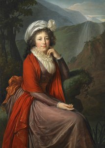 Porträt der Gräfin Maria Theresia Bucquoi von Elisabeth Louise Vigee Lebrun