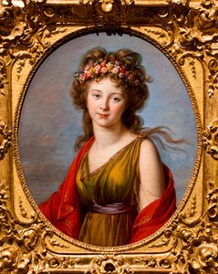 Porträt der Gräfin von Kagenek als Flore von Elisabeth Louise Vigee-Lebrun