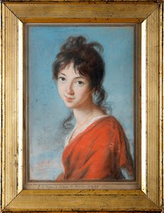 Porträt von Prinzessin Teresa Czartoryska von Elisabeth Louise Vigee Lebrun