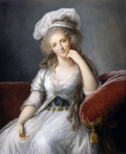 Louise Marie Adélaïde de Bourbon-Penthièvre, Herzogin von Orléans von Elisabeth Louise Vigee Lebrun