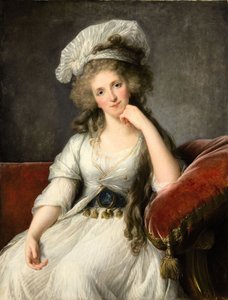Louise Marie Adélaïde de Bourbon-Penthièvre, Herzogin von Orléans, 1789 von Elisabeth Louise Vigee Lebrun