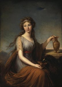 Porträt von Anna Pitt als Hebe, 1792 von Elisabeth Louise Vigee Lebrun