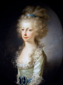 Porträt der Erzherzogin Maria Clementina von Österreich von Elisabeth Louise Vigee Lebrun
