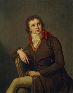 Porträt von Graf Pavel Alexandrovich Stroganov 1774-1817, 1790er von Elisabeth Louise Vigee Lebrun