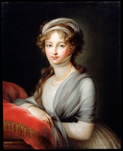 Porträt von Kaiserin Elisabeth Alexejewna, um 1795 von Elisabeth Louise Vigee Lebrun
