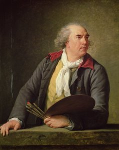 Porträt von Hubert Robert (1733-1808), 1788 von Elisabeth Louise Vigee Lebrun