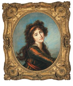 Porträt von Prinzessin Caroline von Liechtenstein von Elisabeth Louise Vigee Lebrun