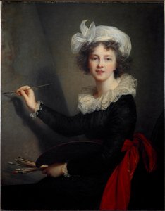 Selbstporträt, ca. 1791 von Elisabeth Louise Vigee Lebrun