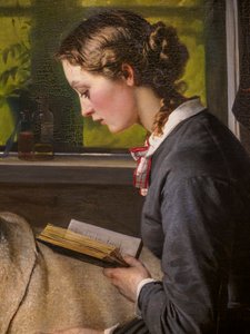 Ein verwundeter dänischer Soldat (Detail) von Elisabeth Maria Anna Jerichau-Baumann