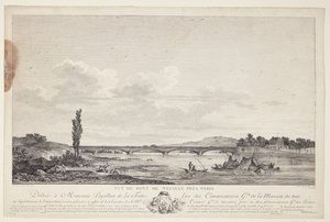 Udsigt over Pont de Neuilly (Vuë du Pont de Neuilly près Paris)
