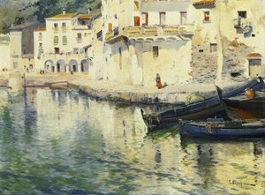 Der Hafen von Cadaques