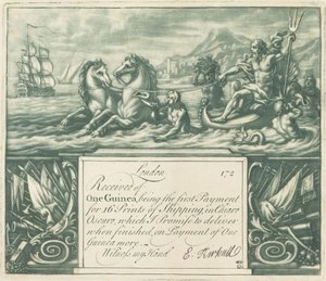 Abonnementquittung von Elisha Kirkall