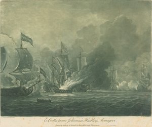 Schifffahrtsszene aus der Sammlung von John Hadley