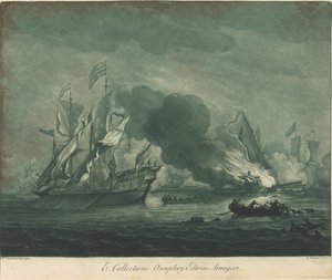 Schifffahrtsszene aus der Sammlung von Onuphrij Edwin