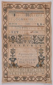 Muster von Elizabeth Ann Herpin Andrew