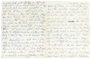 Autographenbrief an John Ruskin, Casa Giudi, Florenz, 3. Juni 1859