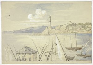 Genua von der Croce di Malta