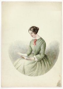 Porträt einer lesenden Frau von Elizabeth Murray