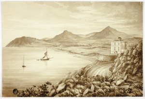 Tal von Shanganagh, Dún Laoghaire, mit Booten von Elizabeth Murray