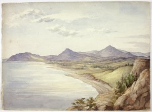 Victoria Castle und das Tal von Shanganagh, Dún Laoghaire von Elizabeth Murray