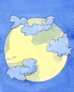 Eine dichte Wolke scheint jene Teile der Erde zu bedecken, wo Krieg herrscht, der viele Menschen von Gott abschneidet